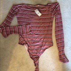 Pacsun long sleeve stripped shirt